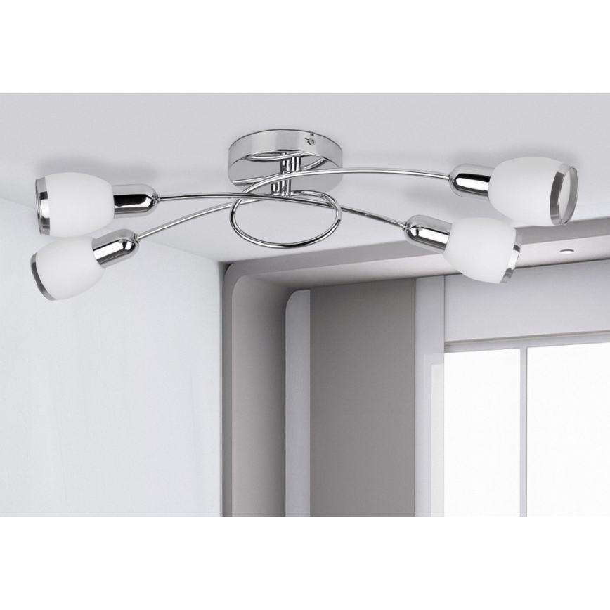 Rabalux - Mennyezeti lámpa 4xE14/40W/230V