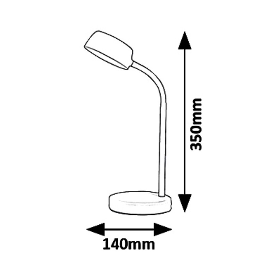 Rabalux - LED Asztali lámpa LED/4,5W/230V