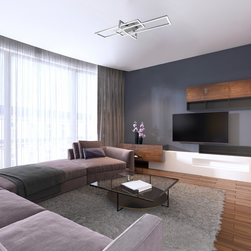 Rabalux - Fényerőszabályozható LED mennyezeti lámpatest LED/35W/230V 40x100 cm