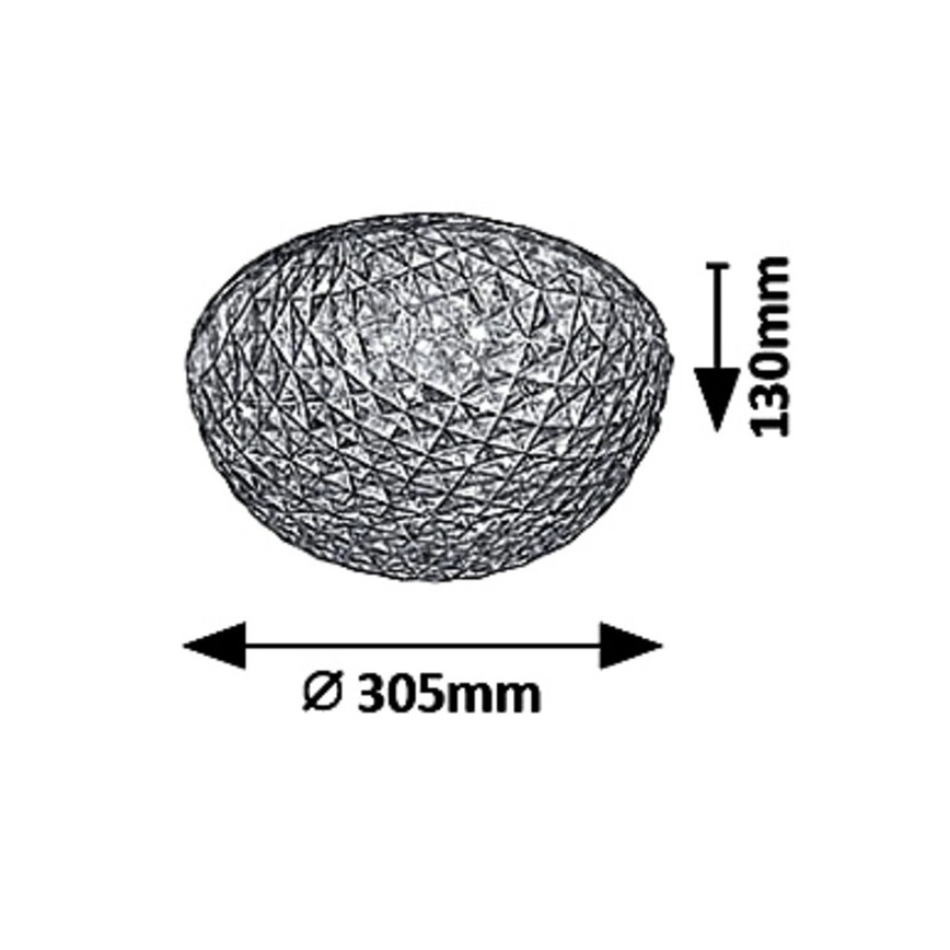 Rabalux - JILLIAN LED mennyezeti lámpa, 18W, 230V, átm. 30,5 cm