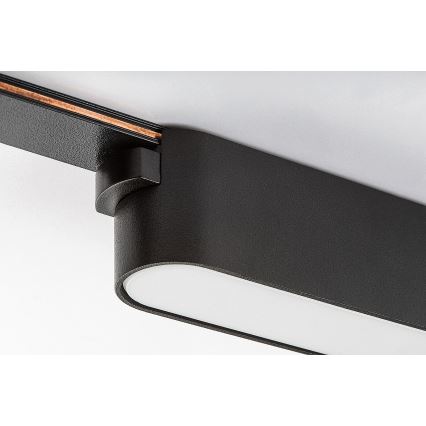 Rabalux - LED Mennyezeti lámpa 1 fázisú sínrendszerhez LED/12W/24V 3000K 22 cm fekete