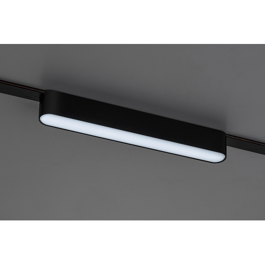 Rabalux - LED Dimmelhető mennyezeti lámpa 1 fázisú sínrendszerhez LED/12W/24V 2700-5500K Wi-Fi Tuya 22 cm fekete