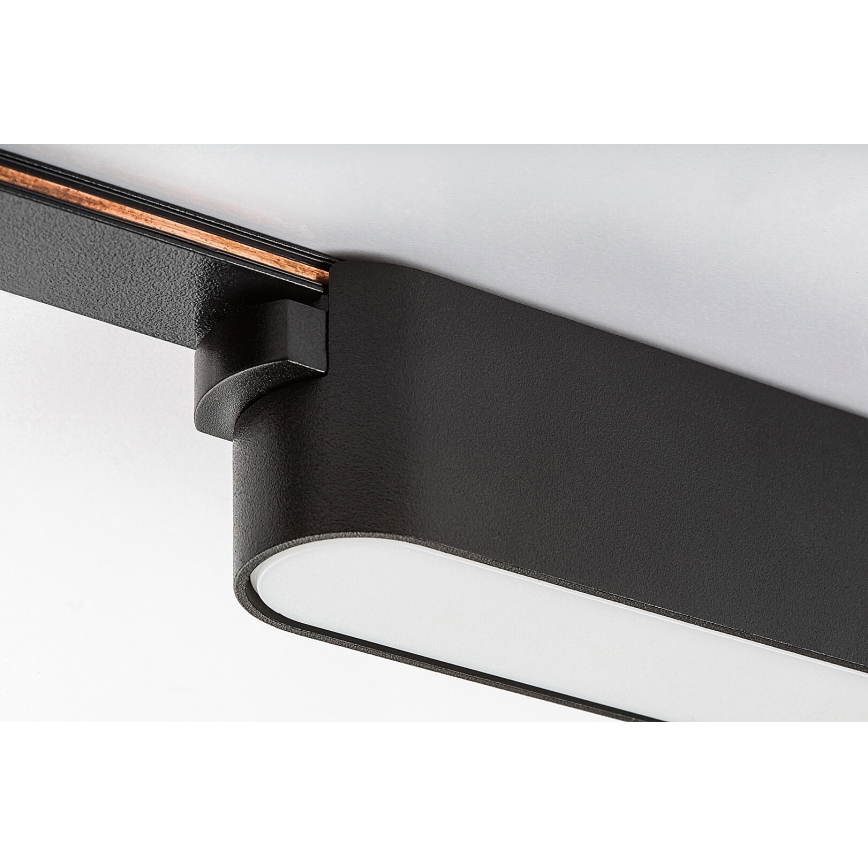 Rabalux - LED Dimmelhető mennyezeti lámpa 1 fázisú sínrendszerhez LED/12W/24V 2700-5500K Wi-Fi Tuya 22 cm fekete