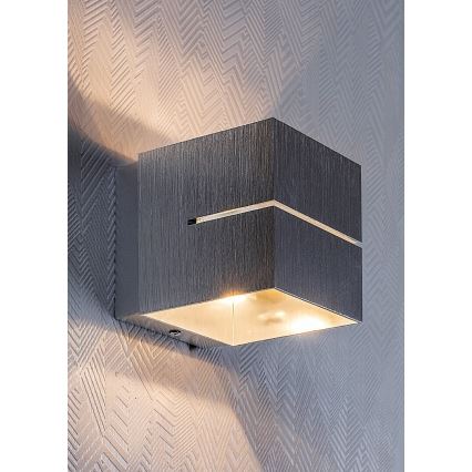 Rabalux - Fali lámpa 1xG9/10W/230V szürke