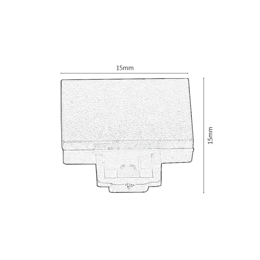 Rabalux - KÉSZLET 2x Végcsatlakozó sínrendszerben lévő lámpákhoz