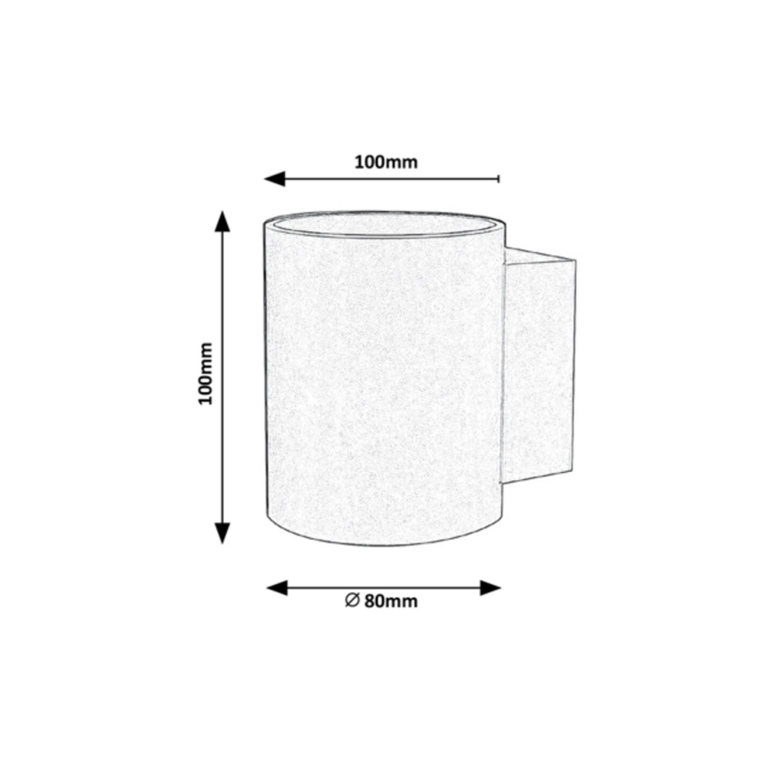 Rabalux - Fali lámpa 1xG9/10W/230V fehér