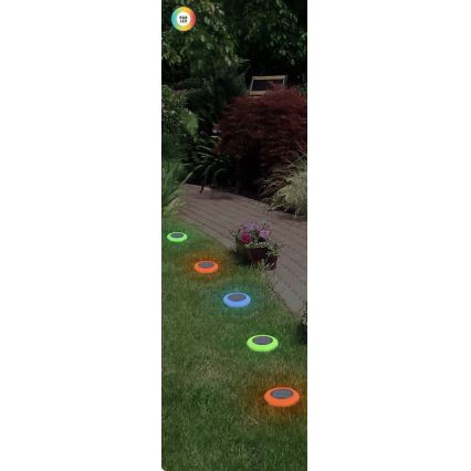 Rabalux - LED RGB Napelemes lámpa LED/0,6W/3,7V IP65 1200 mAh