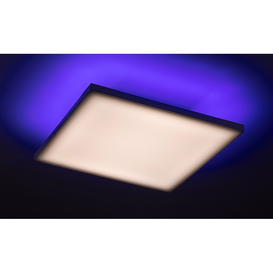 Rabalux - LED RGB dimmelhető mennyezeti lámpa LED/18W/230V 3000-6500K 30x30 cm + távirányító