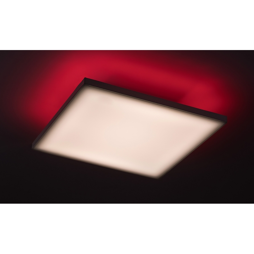 Rabalux - LED RGB dimmelhető mennyezeti lámpa LED/18W/230V 3000-6500K 30x30 cm + távirányító