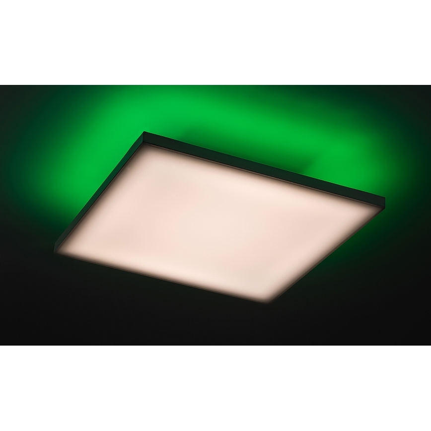 Rabalux - LED RGB dimmelhető mennyezeti lámpa LED/18W/230V 3000-6500K 30x30 cm + távirányító