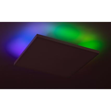 Rabalux - LED RGB dimmelhető mennyezeti lámpa LED/18W/230V 3000-6500K 30x30 cm + távirányító