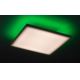 Rabalux - LED RGB Dimmelhető mennyezeti lámpa LED/24W/230V 3000-6500K 40x40 cm+ távirányítás