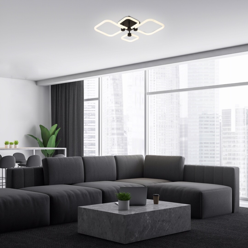 Rabalux - LED dimmelhető mennyezeti lámpatest LED/47W/230V 3000/4000/6000K + távirányítóval 46x54 cm