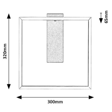 Rabalux - LED Fali lámpa LED/14W/230V 4000K