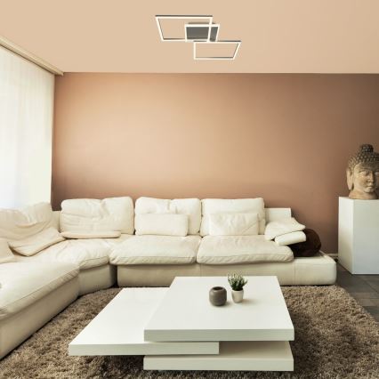 Rabalux - LED mennyezeti lámpa LED/40W/230V 4000K matt króm 39x50 cm