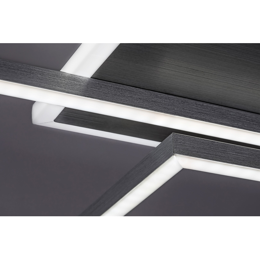 Rabalux - LED dimmelhető mennyezeti lámpa LED/40W/230V 2700-6500K Wi-Fi Tuya matt króm + távirányító 25x110 cm