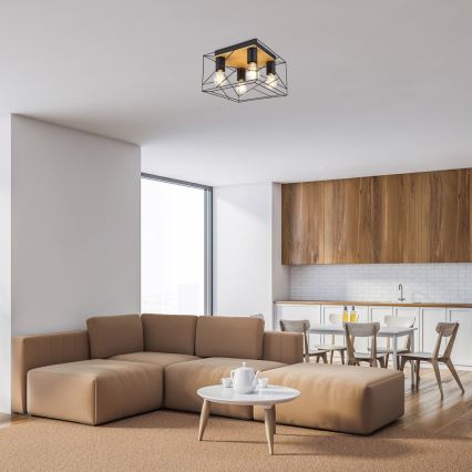 Rabalux - Mennyezeti lámpa 4xE27/40W/230V 30x30 cm