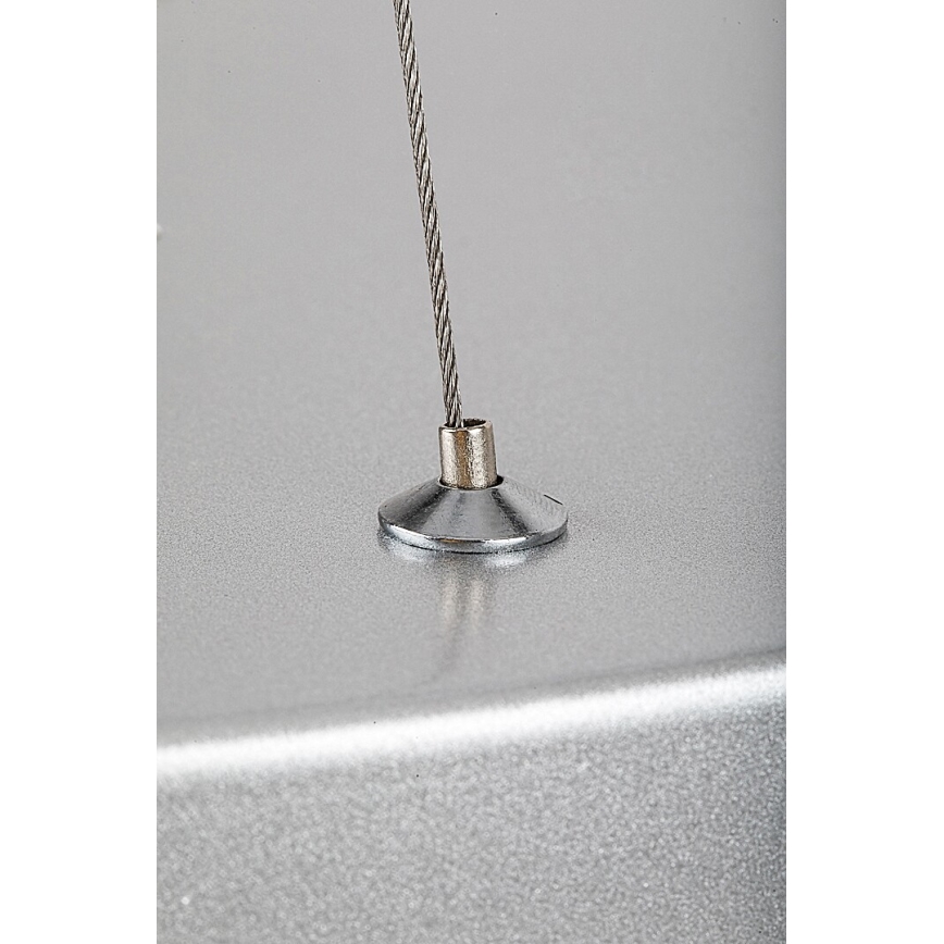 Rabalux - LED csillár kábellel LED/36W/230V 4000K ezüst