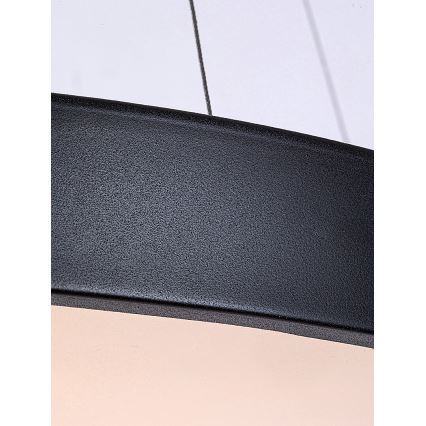 Rabalux - LED állítható fényerejű függeszték kábellel LED/60W/230V 3000-6000K fekete + távirányító