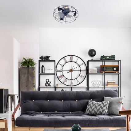 Rabalux - Mennyezeti ventilátor 3xE27/25W/230V