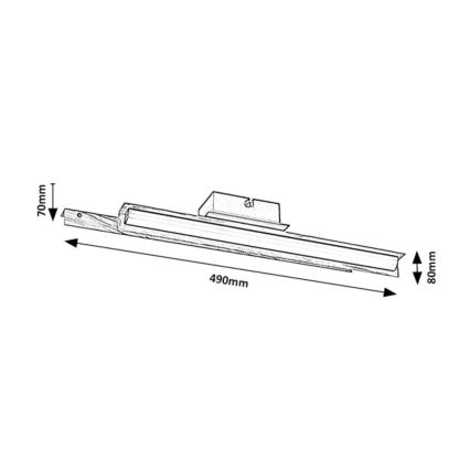 Rabalux - LED Fali lámpa LED/12W/230V 3000K
