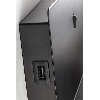 Rabalux - LED Fali lámpa polccal és USB portem LED/6W/230V 3000K