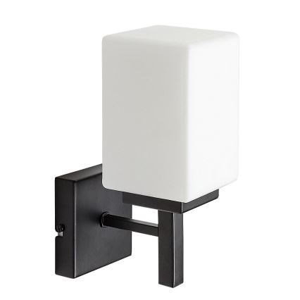 Rabalux - Fürdőszobai fali lámpa 1xE14/10W/230V IP44 fekete