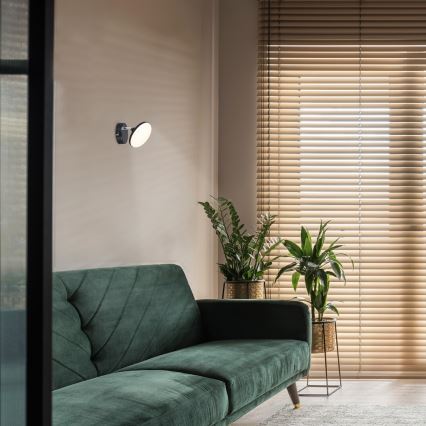 Rabalux - LED fali lámpa LED/4W/230V 3000K fekete