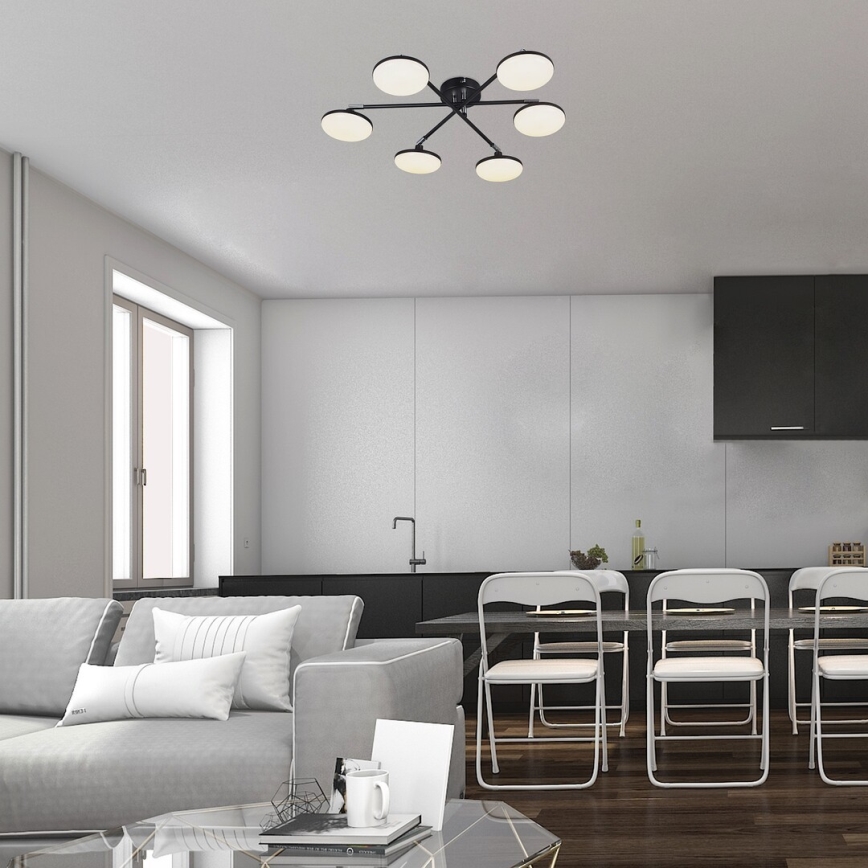 Rabalux - LED csillár 6xLED/4W/230V 3000K fekete