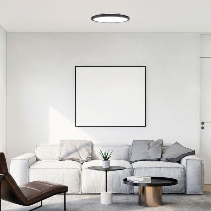 Rabalux - LED mennyezeti lámpa LED/24W/230V 3000/4000/6000K átmérő 29 cm fekete