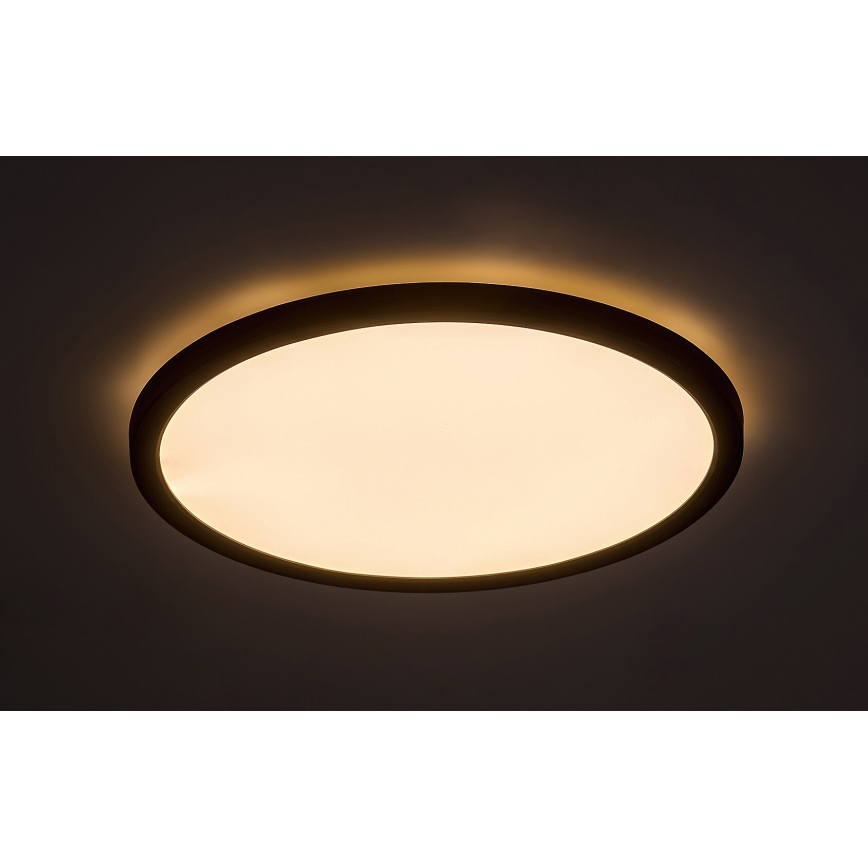 Rabalux - LED mennyezeti lámpa LED/24W/230V 3000/4000/6000K átmérő 29 cm fekete