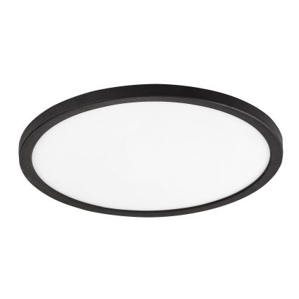 Rabalux - LED mennyezeti lámpa LED/24W/230V 3000/4000/6000K átmérő 29 cm fekete