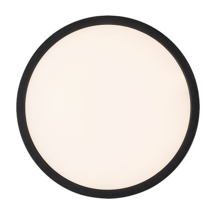 Rabalux - LED mennyezeti lámpa LED/24W/230V 3000/4000/6000K átmérő 29 cm fekete