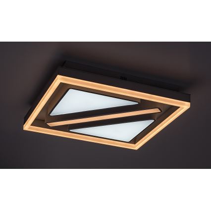 Rabalux - Dimmelhető LED mennyezeti lámpatest LED/73W/230V 40x40 cm + távirányító