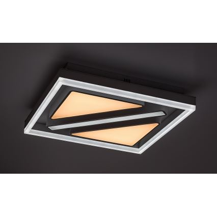 Rabalux - Dimmelhető LED mennyezeti lámpatest LED/73W/230V 40x40 cm + távirányító