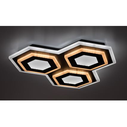 Rabalux - LED dimmelhető mennyezeti lámpa LED/72W/230V 3000/6000K 41,5x41,5 cm + távirányító