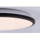 Rabalux - LED Mennyezeti lámpa LED/18W/230V 3000K fekete 27 cm