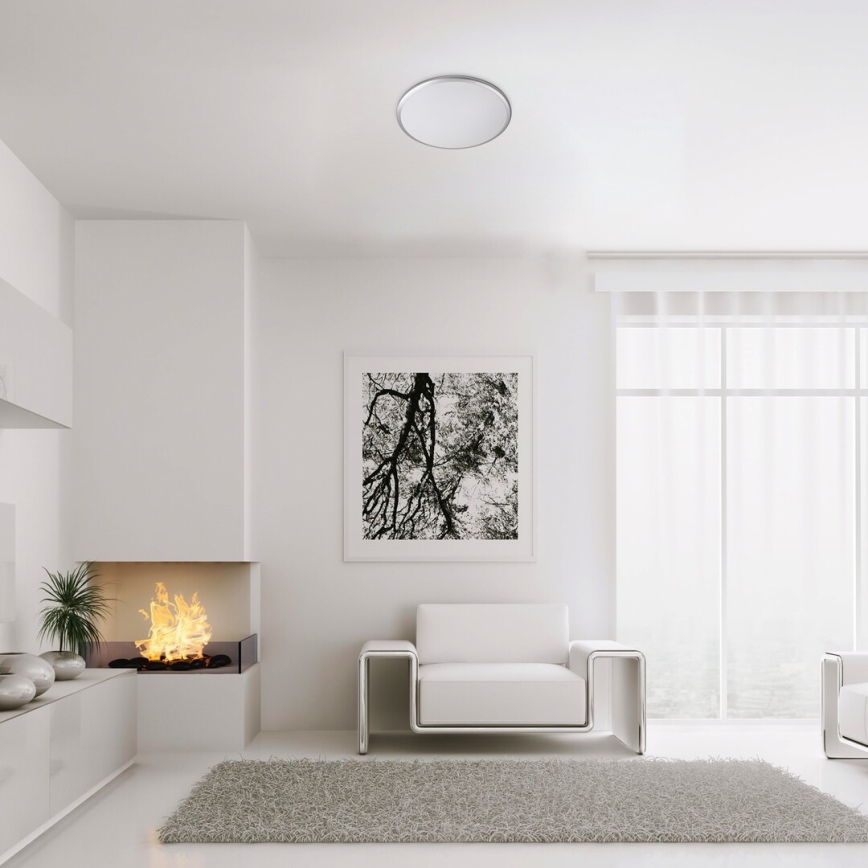 Rabalux - LED mennyezeti lámpa LED/18W/230V 4000K ezüst 27 cm