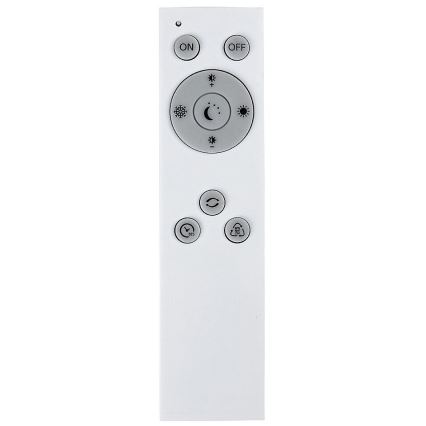 Rabalux - Dimmelhető LED mennyezeti lámpa LED/24W/230V 3000-6500K átm. 39 cm + távirányító