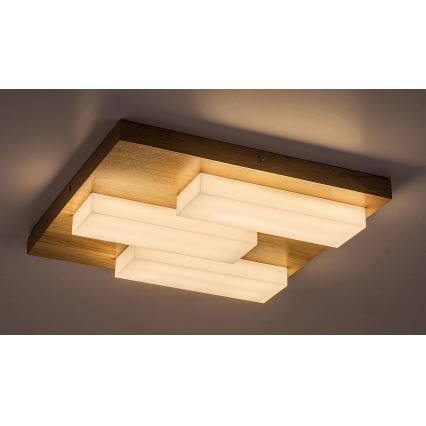 Rabalux - LED Mennyezeti lámpa LED/30W/230V 3000K tölgy 40x40 cm