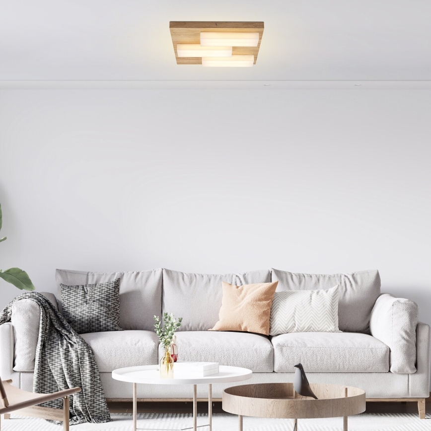 Rabalux - LED Mennyezeti lámpa LED/30W/230V 3000K tölgy 40x40 cm