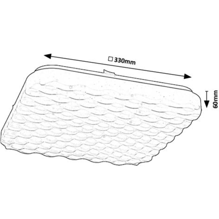 Rabalux - LED Mennyezeti lámpa LED/24W/230V 4000K 33x33 cm