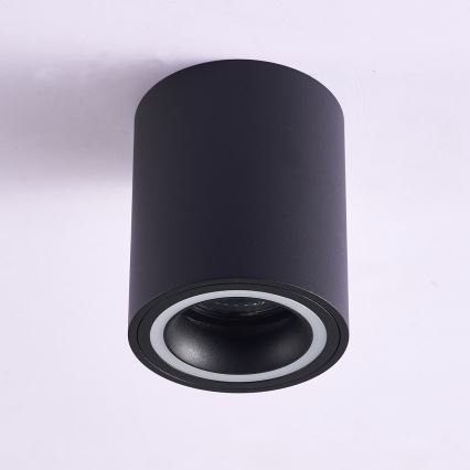 Rabalux - Spotlámpa 1xGU10/25W/230V kerek fekete