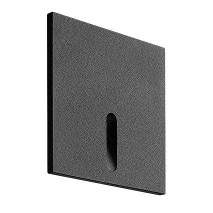 Rabalux - LED Lépcsőmegvilágító LED/3W/230V 3000K fekete