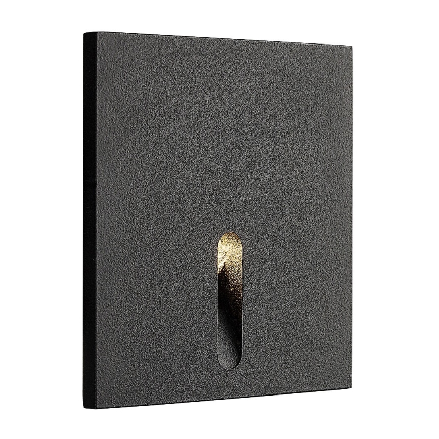 Rabalux - LED Lépcsőmegvilágító LED/3W/230V 3000K fekete