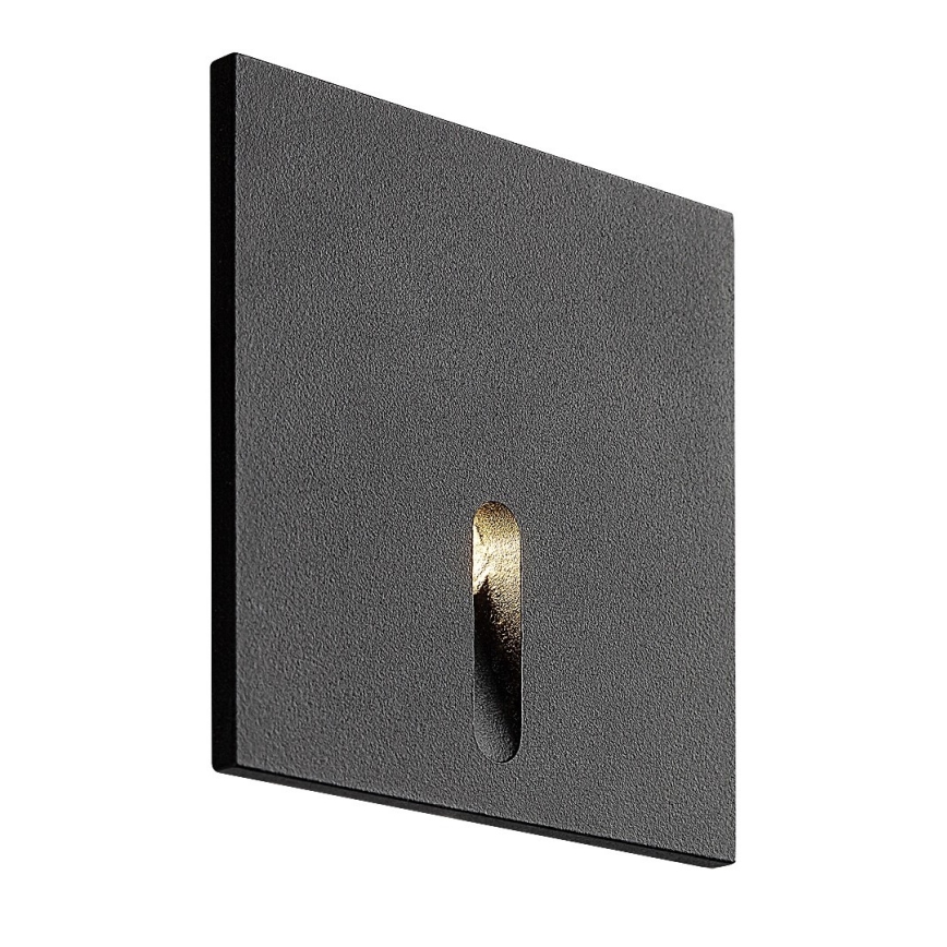 Rabalux - LED Lépcsőmegvilágító LED/3W/230V 3000K fekete