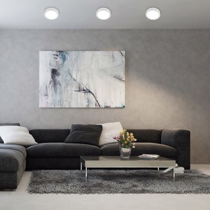 Rabalux - LED Mennyezeti lámpa LED/15W/230V 4000K átm. 16 cm fehér