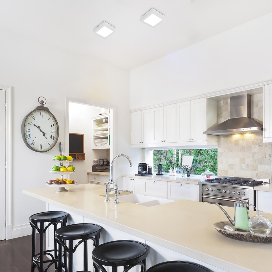 Rabalux - LED Mennyezeti lámpa LED/7W/230V 3000K 12x12 cm fehér