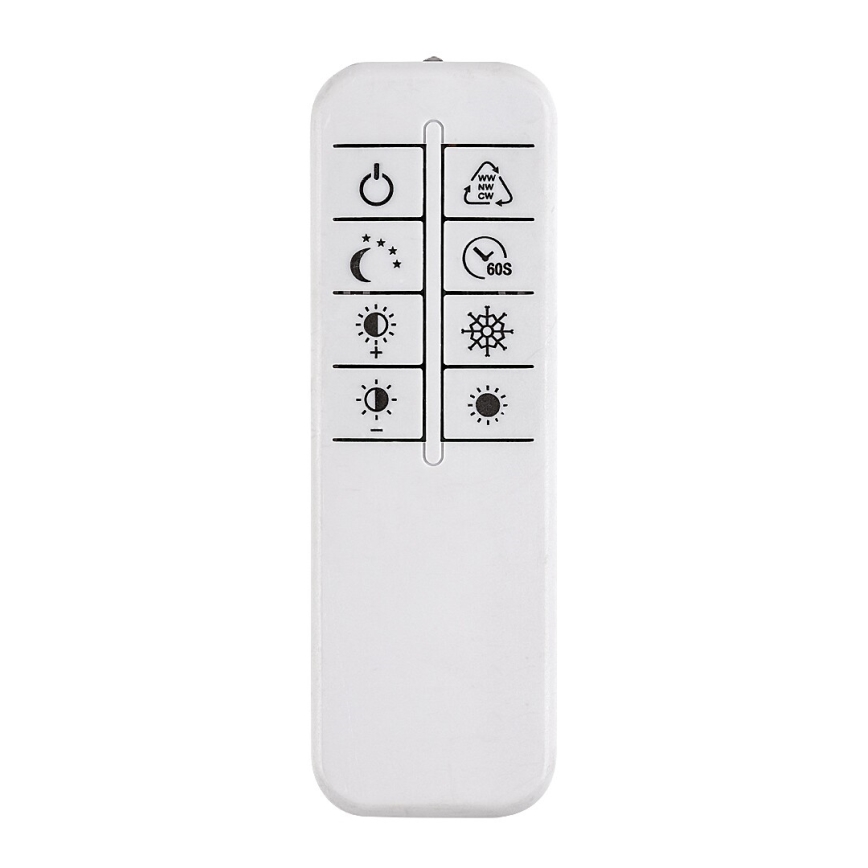 Rabalux - LED dimmelhető mennyezeti lámpa LED/34W/230V 3000-6500K átm. 51 cm + távirányító