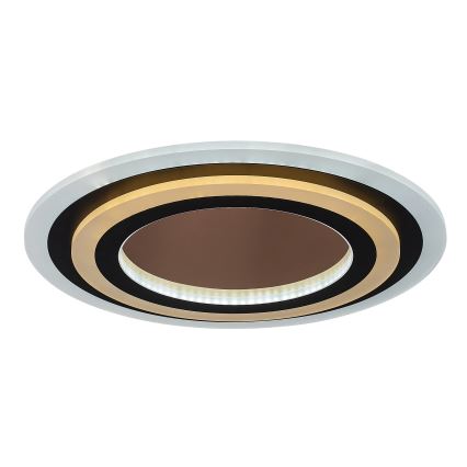 Rabalux - LED dimmelhető mennyezeti lámpatest LED/56W/230V 3000/4000/6000K matt króm/fekete + távirányító átm. 45 cm